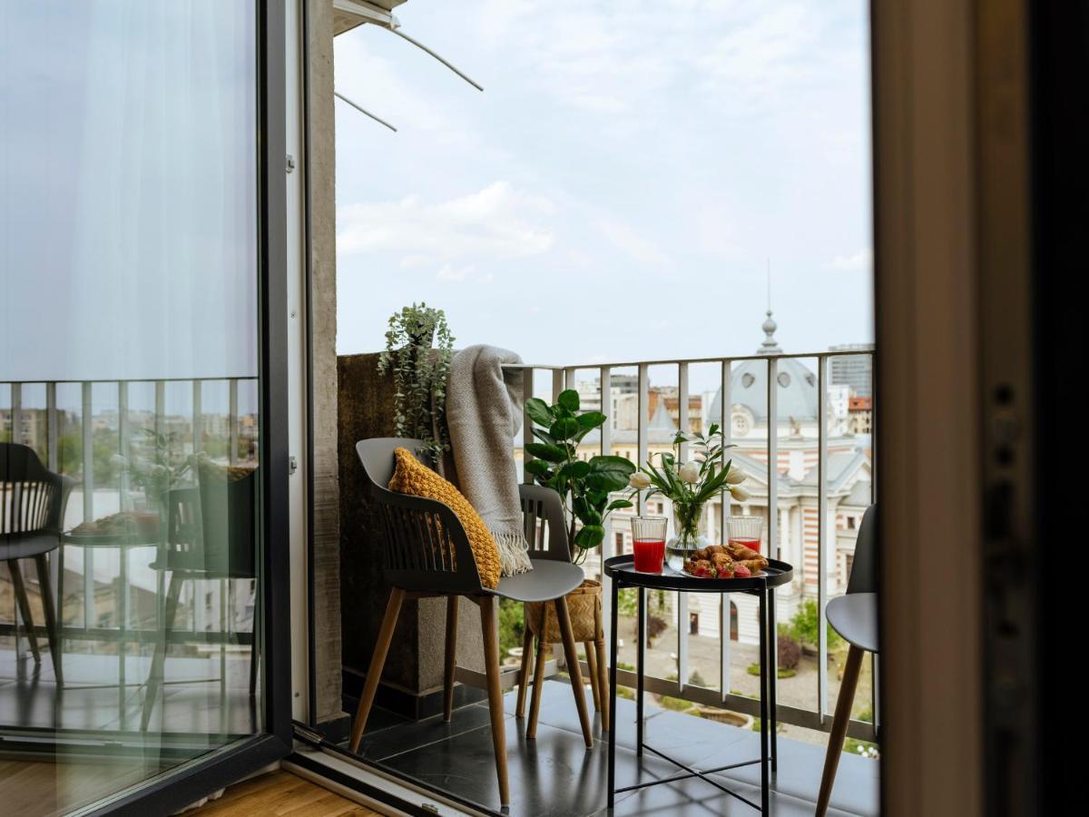 Sunny 2Br Flat - Top Location - Amazing Balcony بوخارست المظهر الخارجي الصورة